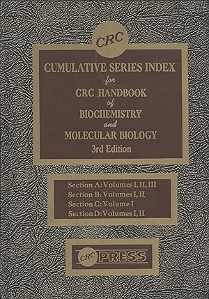 Image du vendeur pour Handbook of Biochemistry: Cumulative Master Index mis en vente par Masalai Press