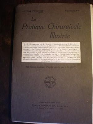 Imagen del vendedor de La Pratique Chirurgicale Illustre Fascicule XV a la venta por Librera Antonio Azorn