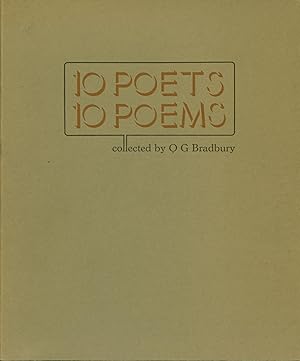 Bild des Verkufers fr 10 Poets 10 Poems zum Verkauf von Eureka Books