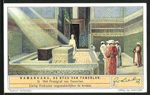 Bild des Verkufers fr Sammelbild Liebig, Samarkand, Het Praalgraf van Tamerlan zum Verkauf von Bartko-Reher
