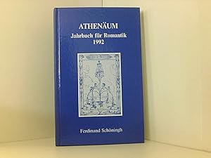 Athenäum Jahrbuch für Romantik: Athenäum. Jahrbuch für Romantik 1992: Bd 2 (Athenäum - Jahrbuch d...