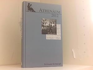 Seller image for Athenum. Jahrbuch der Friedrich Schlegel-Gesellschaft. 22. Jahrgang 2012 for sale by Book Broker