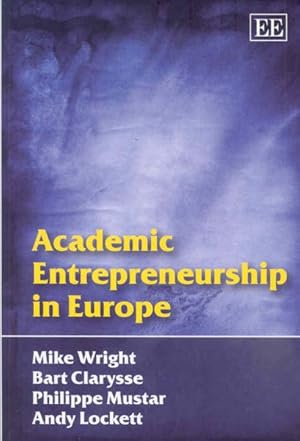 Seller image for Academic Entrepreneurship in Europe for sale by GreatBookPrices