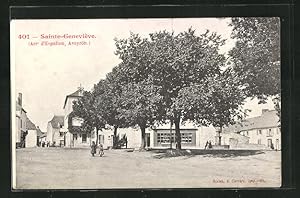 Carte postale Sainte-Geneviève, vue partielle