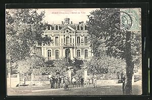 Carte postale Aubin, Hôtel de Ville, Hôtel de Ville