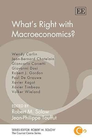 Immagine del venditore per What?s Right With Macroeconomics? venduto da GreatBookPrices