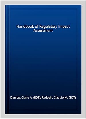 Immagine del venditore per Handbook of Regulatory Impact Assessment venduto da GreatBookPrices