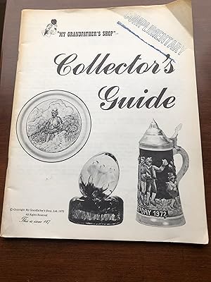 "MY GRANDFATHER'S SHOP " COLLECTOR'S GUIDE 1972 ISSUE # 17