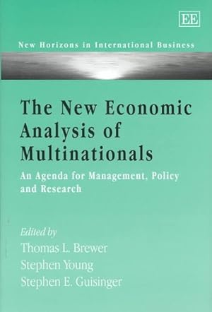 Image du vendeur pour New Economic Analysis of Multinationals : An Agenda for Management, Policy and Research mis en vente par GreatBookPrices