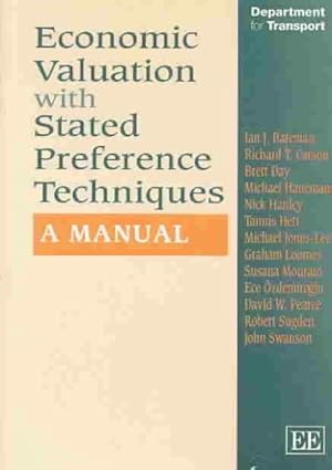 Seller image for Economic Valuation With Stated Preference Techniques for sale by GreatBookPrices