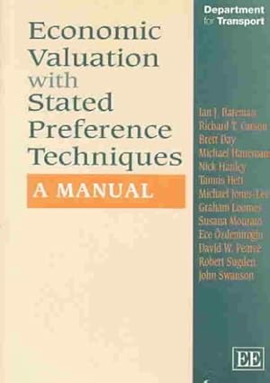 Image du vendeur pour Economic Valuation With Stated Preference Techniques mis en vente par GreatBookPricesUK