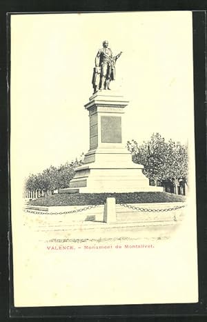 Carte postale Valence, Monument de Montallvet