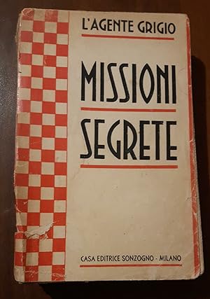 Imagen del vendedor de Missioni segrete a la venta por librisaggi