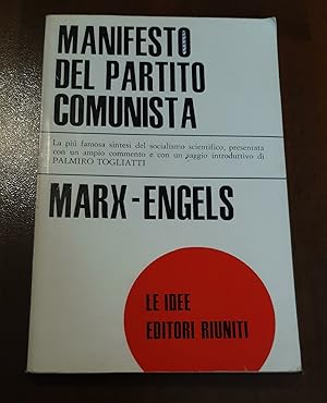 Manifesto del partito comunista by Karl Marx Manifesto del partito comunista by Karl Marx
