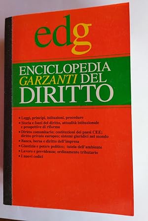 Enciclopedia Garzanti del diritto