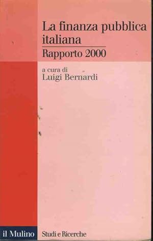 La finanza pubblica italiana. Rapporto 2000