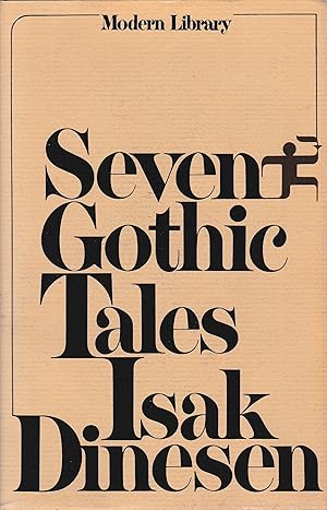 Image du vendeur pour Seven Gothic Tales mis en vente par librisaggi