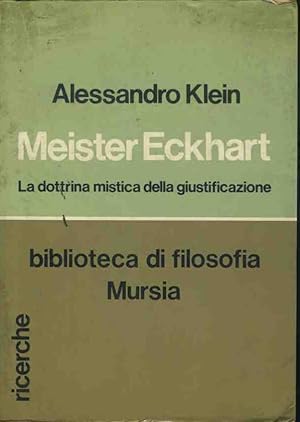 Meister Eckhart la dottrina mistica della giustificazione