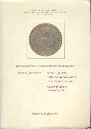 Aspetti generali dell'analisi comparata tra sistemi finanziari