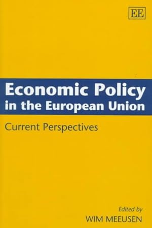 Seller image for Economic Policy in the European Union : Current Perspectives for sale by GreatBookPrices