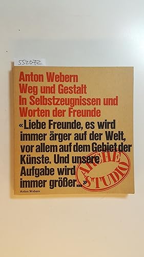 Bild des Verkufers fr Weg und Gestalt, in Selbstzeugnissen und Worten der Freunde. zum Verkauf von Gebrauchtbcherlogistik  H.J. Lauterbach