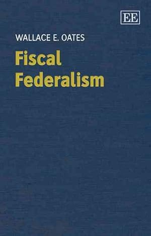 Immagine del venditore per Fiscal Federalism venduto da GreatBookPrices