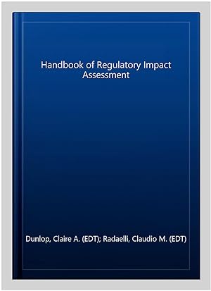 Immagine del venditore per Handbook of Regulatory Impact Assessment venduto da GreatBookPricesUK