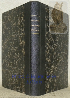 Bild des Verkufers fr Isocratis Orationes et Epistolae. Recognouit J. G. Baiter. Graece et latine. zum Verkauf von Bouquinerie du Varis