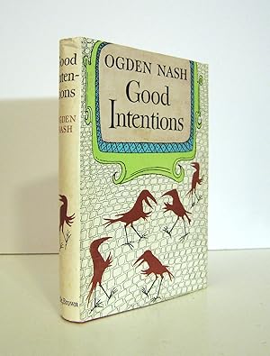 Maurice Sendak Dust-Jacket Art on Good Intentions by Ogden Nash Vintage Book Humorous Verse, Sati...