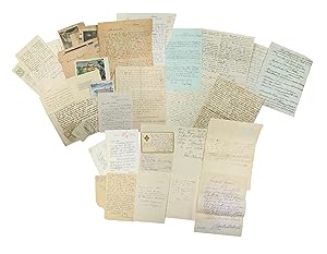 Seller image for Correspondence by and to Gusti Adler, as well as correspondence by third parties, including manuscripts, typescripts, visiting cards, greeting cards, envelopes etc. for sale by Antiquariat INLIBRIS Gilhofer Nfg. GmbH