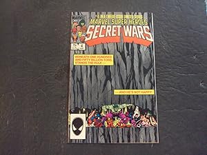 Image du vendeur pour Marvel Super Heroes Secret Wars #4 Of 12 Aug '84 Copper Age Marvel Comics mis en vente par Joseph M Zunno