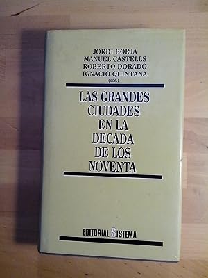 Immagine del venditore per Las grandes ciudades en la d�cada de los noventa venduto da Llibres Bombeta