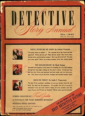 Seller image for DETECTIVE STORY ANNUAL for sale by John W. Knott, Jr, Bookseller, ABAA/ILAB