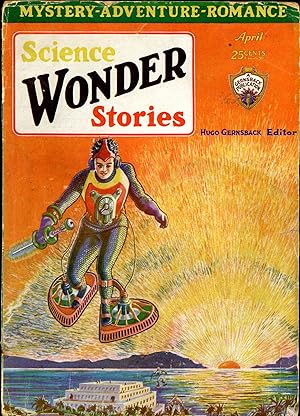 Image du vendeur pour SCIENCE WONDER STORIES mis en vente par John W. Knott, Jr, Bookseller, ABAA/ILAB