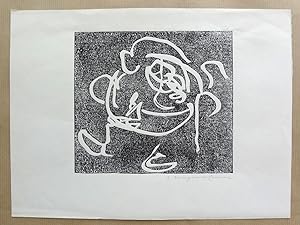 Seller image for Woodcut on paper, signed in pencil. for sale by Roe and Moore