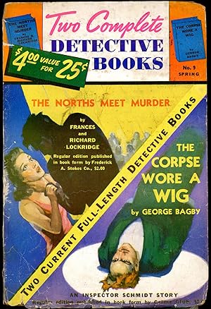 Seller image for TWO COMPLETE DETECTIVE BOOKS for sale by John W. Knott, Jr, Bookseller, ABAA/ILAB