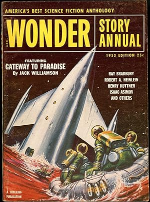 Image du vendeur pour WONDER STORY ANNUAL mis en vente par John W. Knott, Jr, Bookseller, ABAA/ILAB