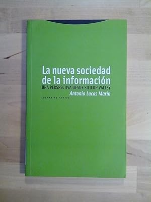 Immagine del venditore per La nueva sociedad de la informacin. Una perspectiva desde Silicon Valley venduto da Llibres Bombeta