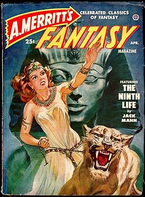 Imagen del vendedor de A. MERRITT'S FANTASY MAGAZINE a la venta por John W. Knott, Jr, Bookseller, ABAA/ILAB