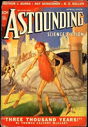 Imagen del vendedor de ASTOUNDING SCIENCE FICTION a la venta por John W. Knott, Jr, Bookseller, ABAA/ILAB