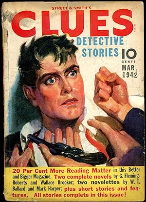 Seller image for CLUES DETECTIVE STORIES for sale by John W. Knott, Jr, Bookseller, ABAA/ILAB