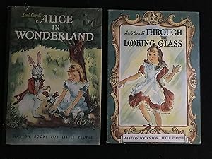 Alice in Wonderland and Through the Looking Glass )2 Volumes)