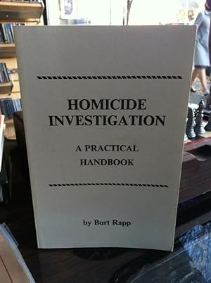 Seller image for Homicide Investigation for sale by Earthlight Books