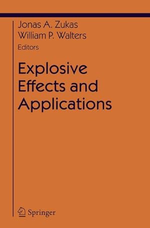 Seller image for Explosive Effects and Applications for sale by AHA-BUCH GmbH