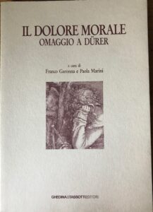 Imagen del vendedor de IL DOLORE MORALE OMAGGIO A DURER a la venta por AL VECCHIO LIBRO