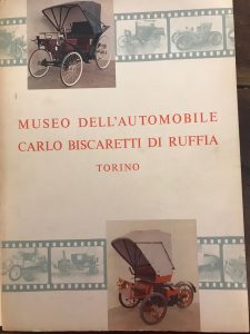 Imagen del vendedor de MUSEO DELL'AUTOMOBILE CARLO BISCARETTI DI RUFFIA, TORINO a la venta por AL VECCHIO LIBRO