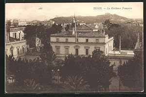 Ansichtskarte Tunis, La Résidence Francaise, Französische Botschaft