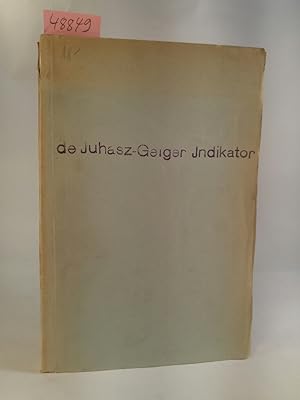 Seller image for Der Indikator Seine Theorie und seine mechanischen, optischen und elektrischen Ausführungsarten for sale by ANTIQUARIAT Franke BRUDDENBOOKS