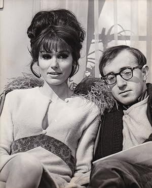 Imagen del vendedor de What's New Pussycat (Original photograph of Woody Allen and Paula Prentiss on the set of the 1965 film) a la venta por Royal Books, Inc., ABAA