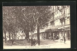 Carte postale Valence, Boulevard Bancel